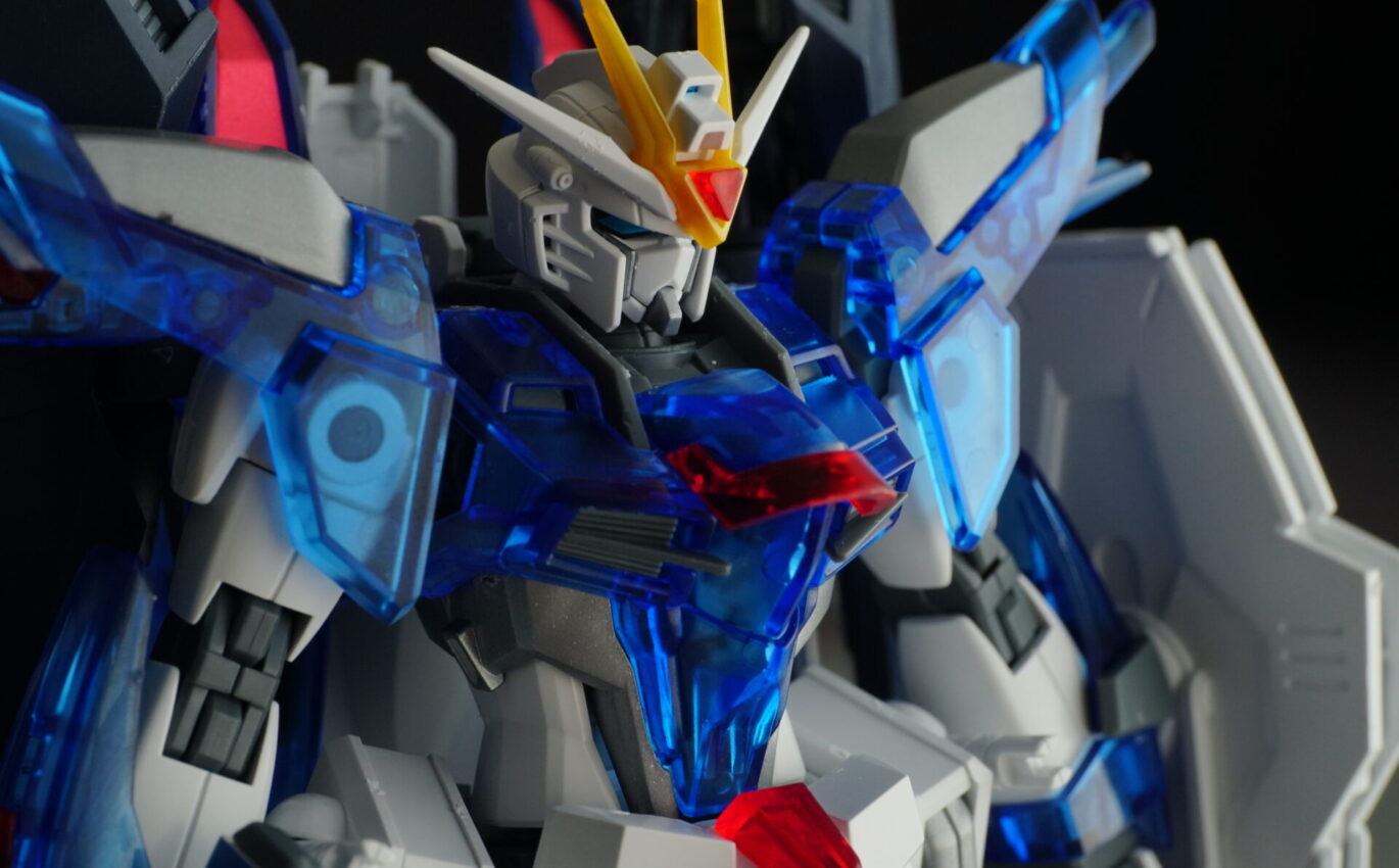 HG ライジングフリーダムガンダム ソリッドクリアがキレイなのでレビュー！