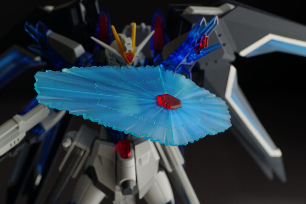 C賞 HG 1/144 ライジングフリーダムガンダム ソリッドクリア ビームシールド