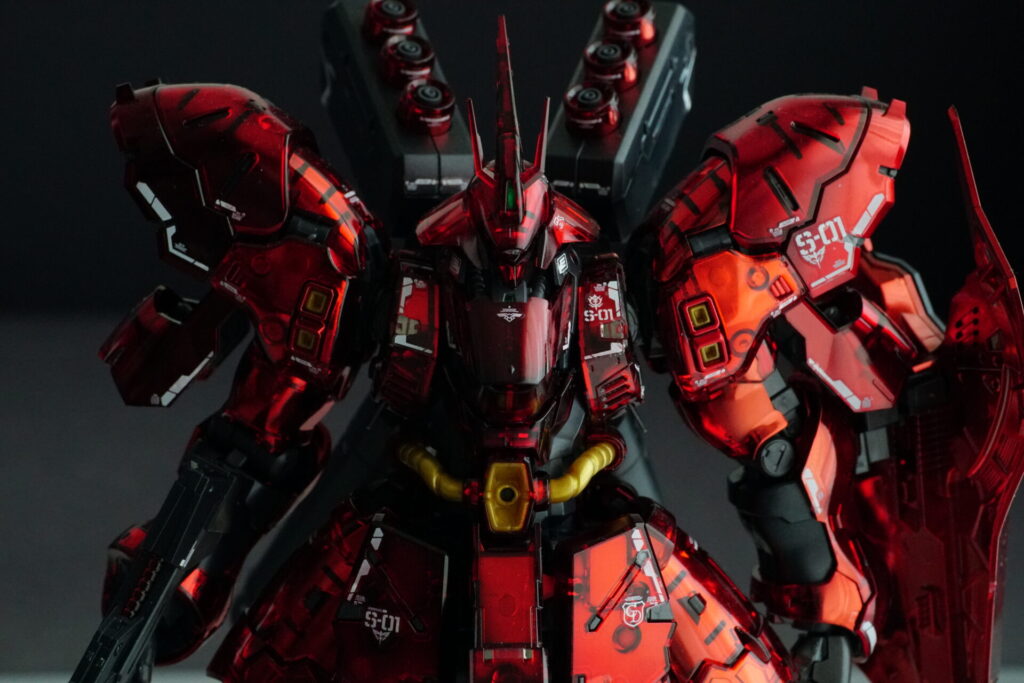 RG サザビー メカニカルコアメッキ バストアップ正面