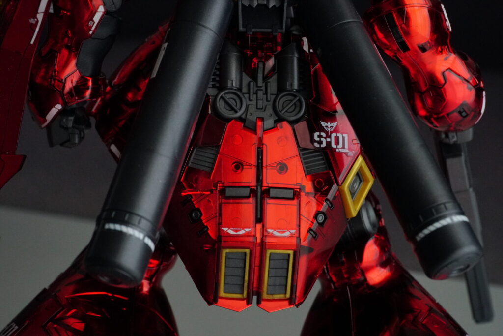 RG サザビー メカニカルコアメッキ 腰アーマー