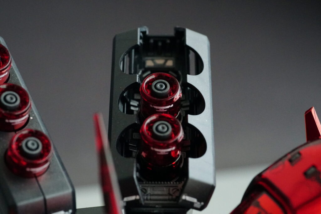 RG サザビー メカニカルコアメッキ ファンネルコンテナ展開