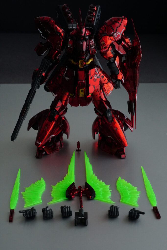 RG サザビー メカニカルコアメッキ 武装一覧