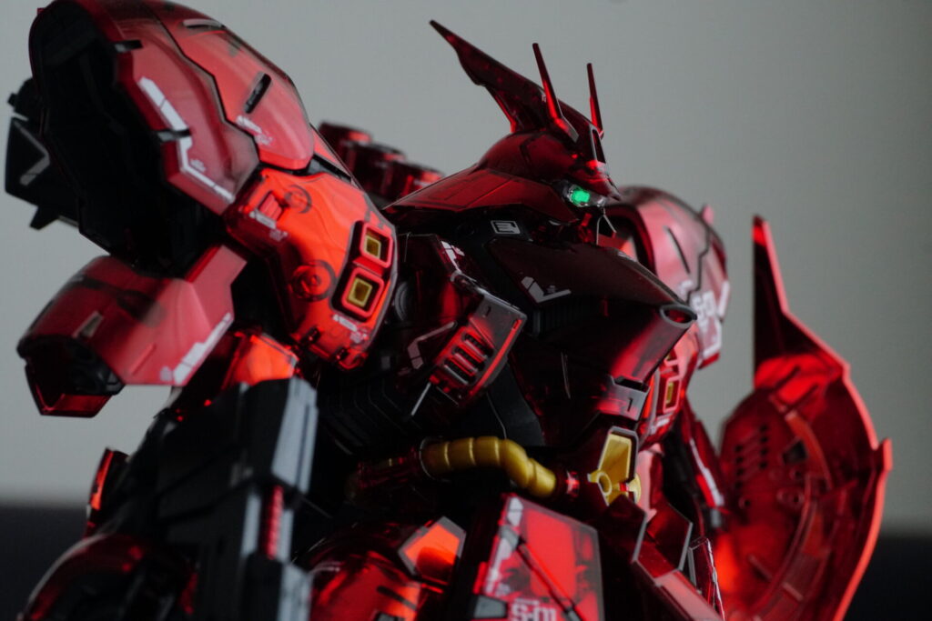 RG サザビー メカニカルコアメッキ バストアップアオリ
