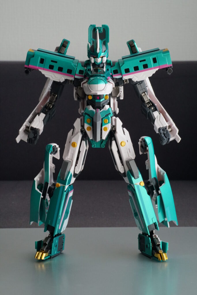 超合金魂 新幹線変形ロボ シンカリオン E5はやぶさ ロボット正面