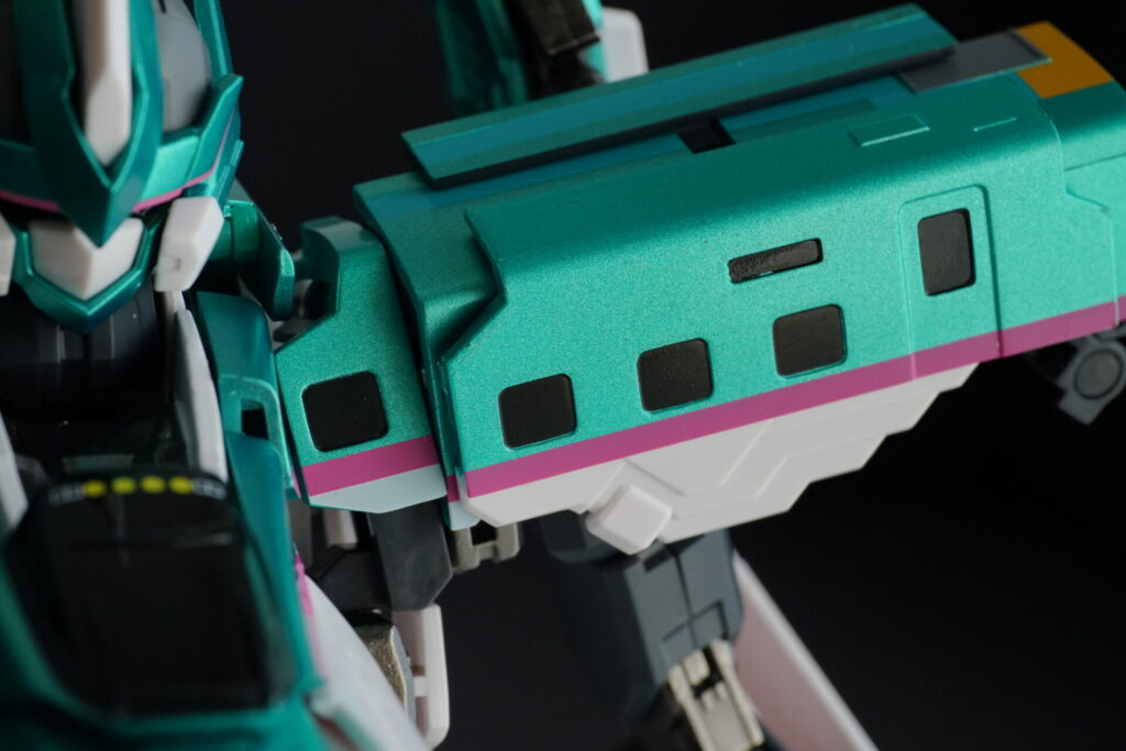 超合金魂 新幹線変形ロボ シンカリオン E5はやぶさ ロボット 肩部