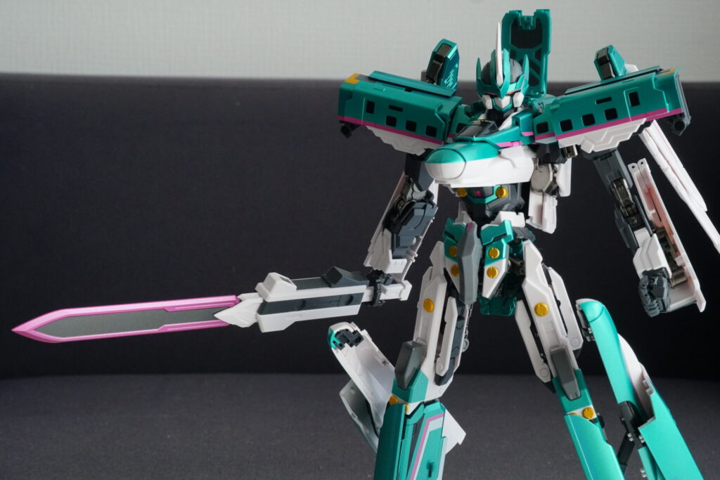 超合金魂 新幹線変形ロボ シンカリオン E5はやぶさ ロボット カイサツソード装備