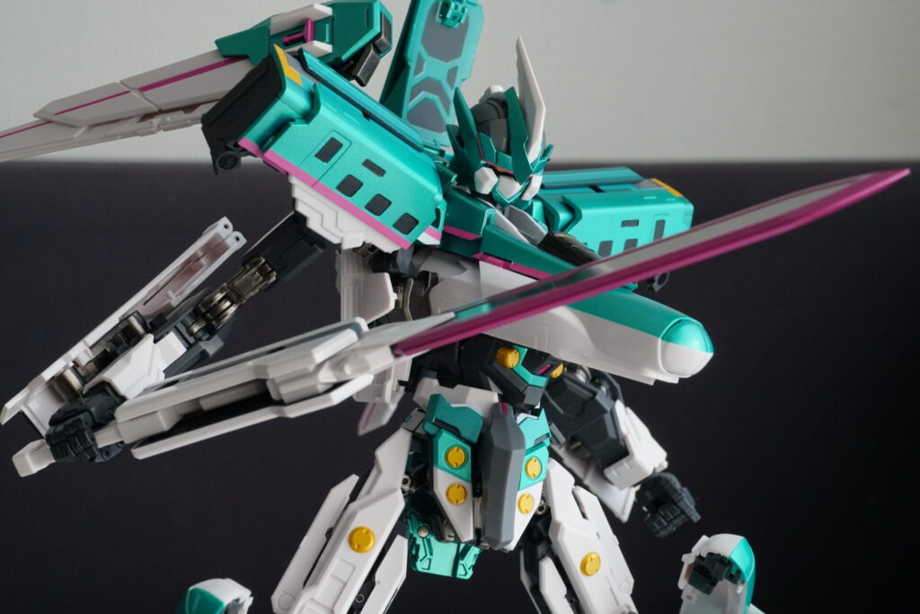 超合金魂 新幹線変形ロボ シンカリオン E5はやぶさ ロボット カイサツソード装備その2