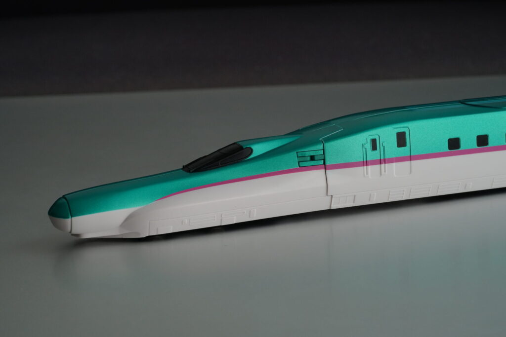 超合金魂 新幹線変形ロボ シンカリオン E5はやぶさ 新幹線モード 後部車両 運転席付近