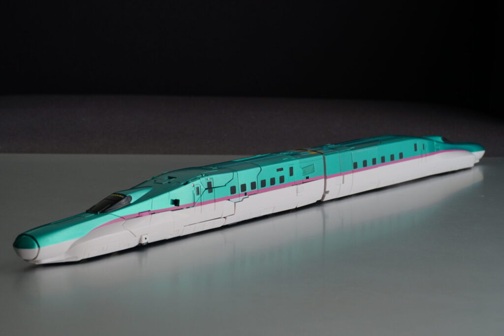 超合金魂 新幹線変形ロボ シンカリオン E5はやぶさ 新幹線モード 2両連結モード