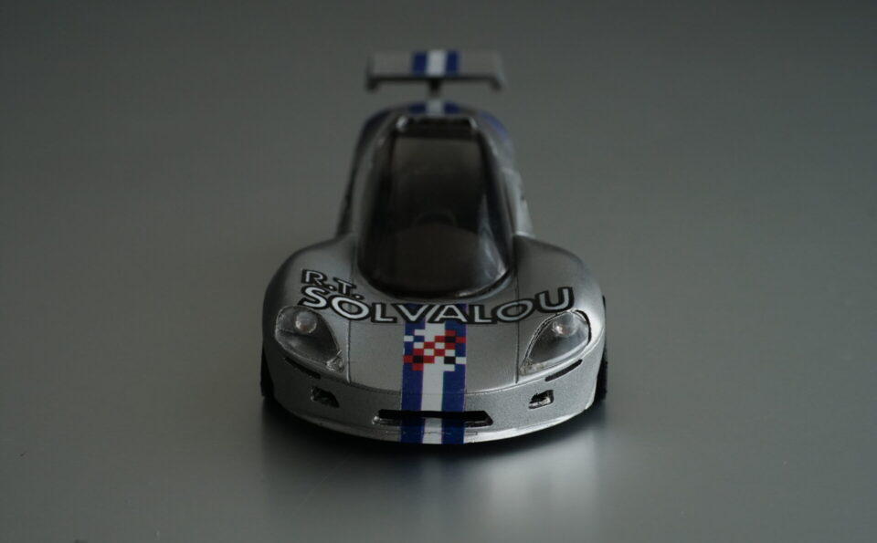 コトーガレージ様 1/43 WILDBOAR（ワイルドボアー）R4 -RIDGE RACER TYPE 4-をレビュー！まさか立体になっているとは！